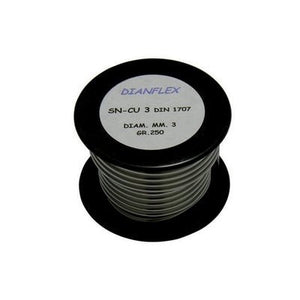 Weichlot Zinn-Kupfer im Ring L-Sn Cu 3 DIN 1707, 250 g - MEGART