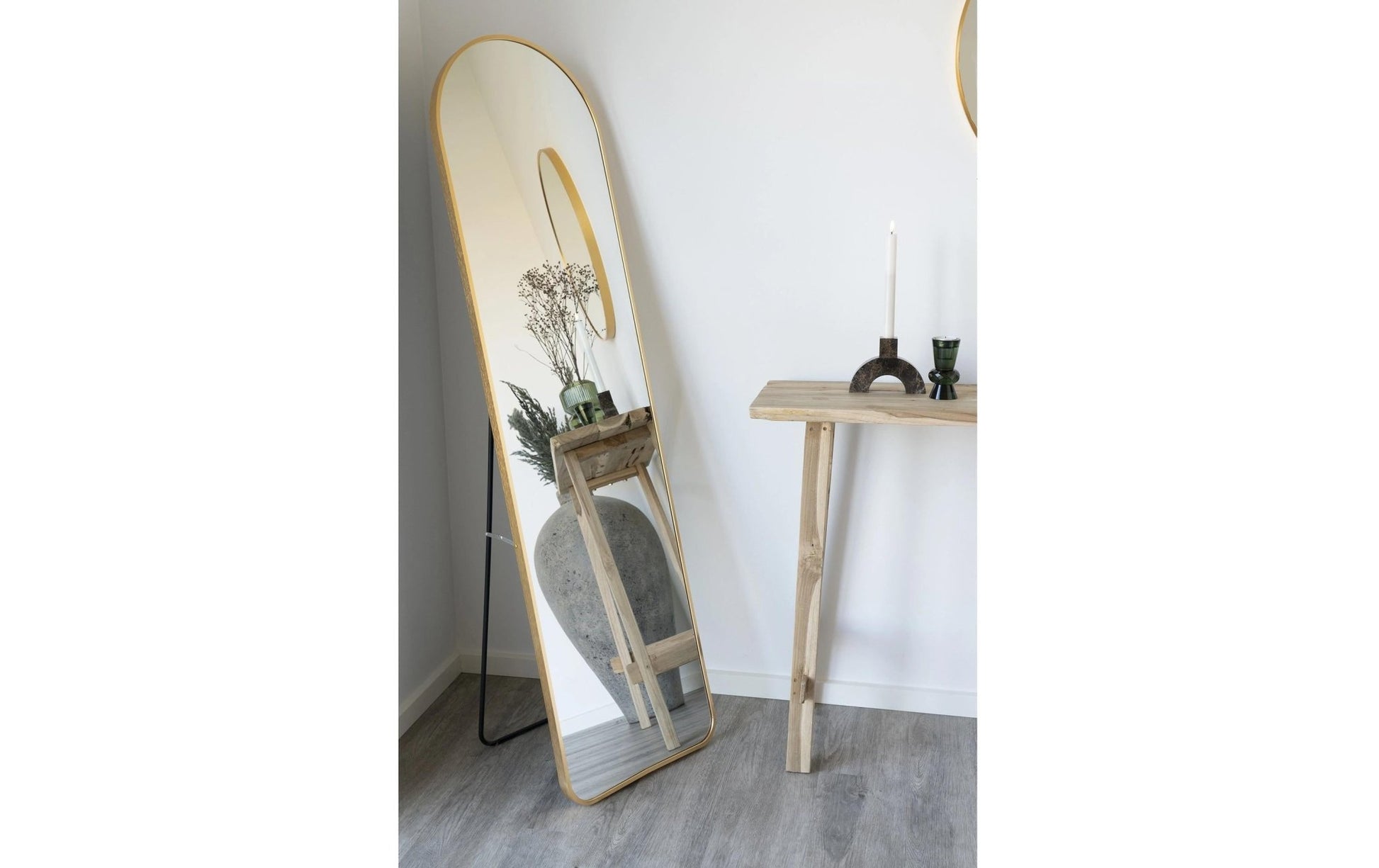 Spiegel Madrid 40 x 150 cm, Gold - MEGART