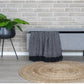 Sitztruhe Watford 36.5 x 95 x 46 cm, Hellgrau - MEGART
