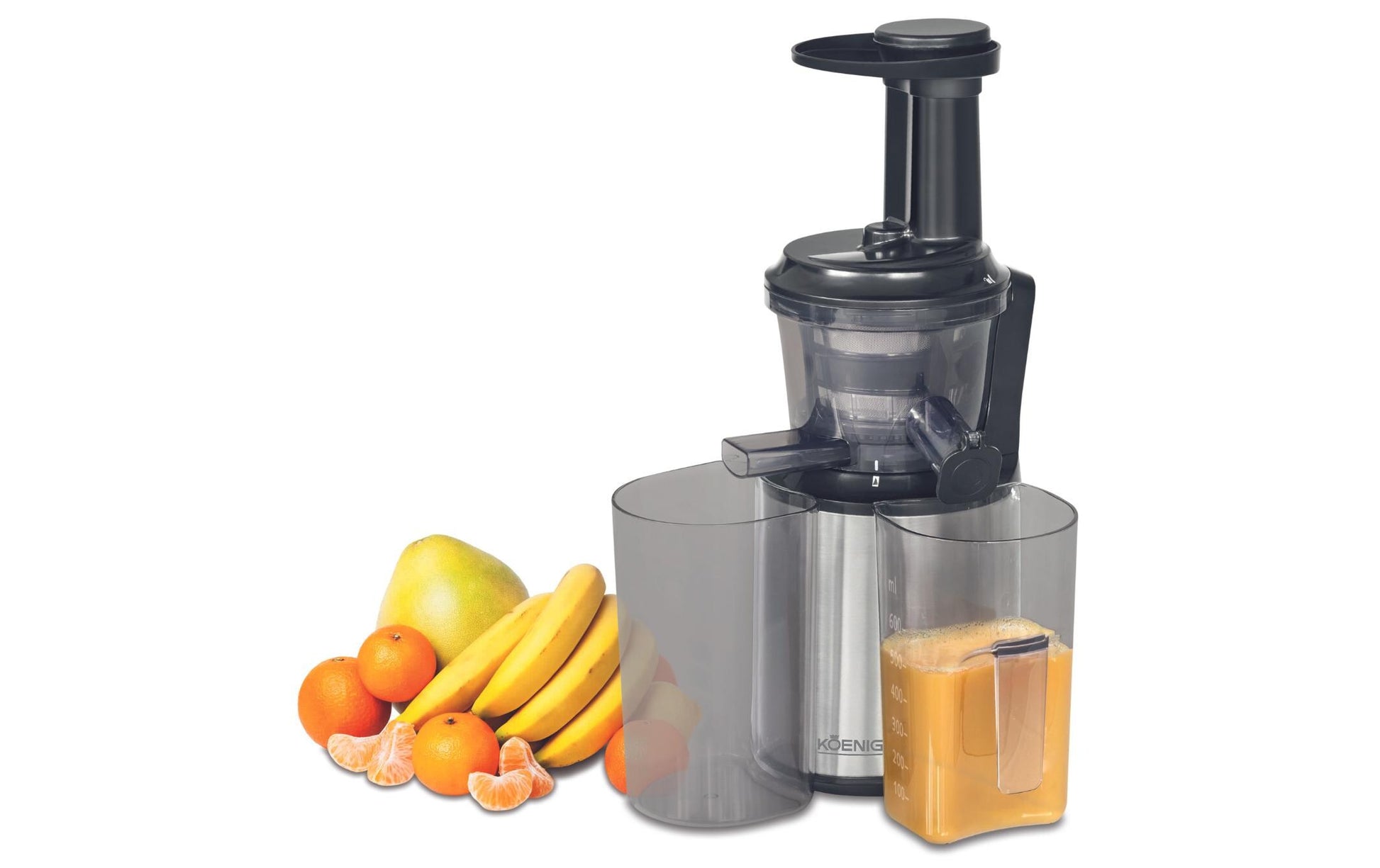 Slow Juicer Pro Chrom/Schwarz - MEGART
