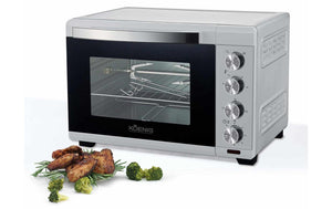 Backofen 30 l, Chrom/Schwarz - MEGART
