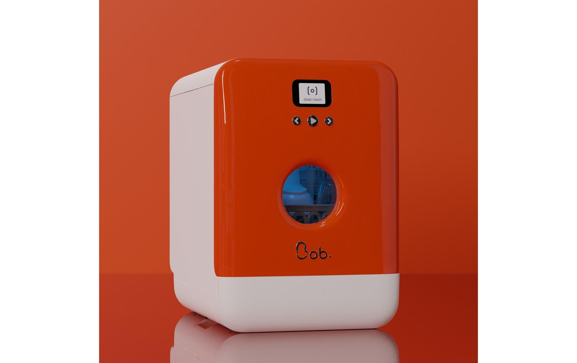 Tischgeschirrspüler Bob Orange/Weiss - MEGART