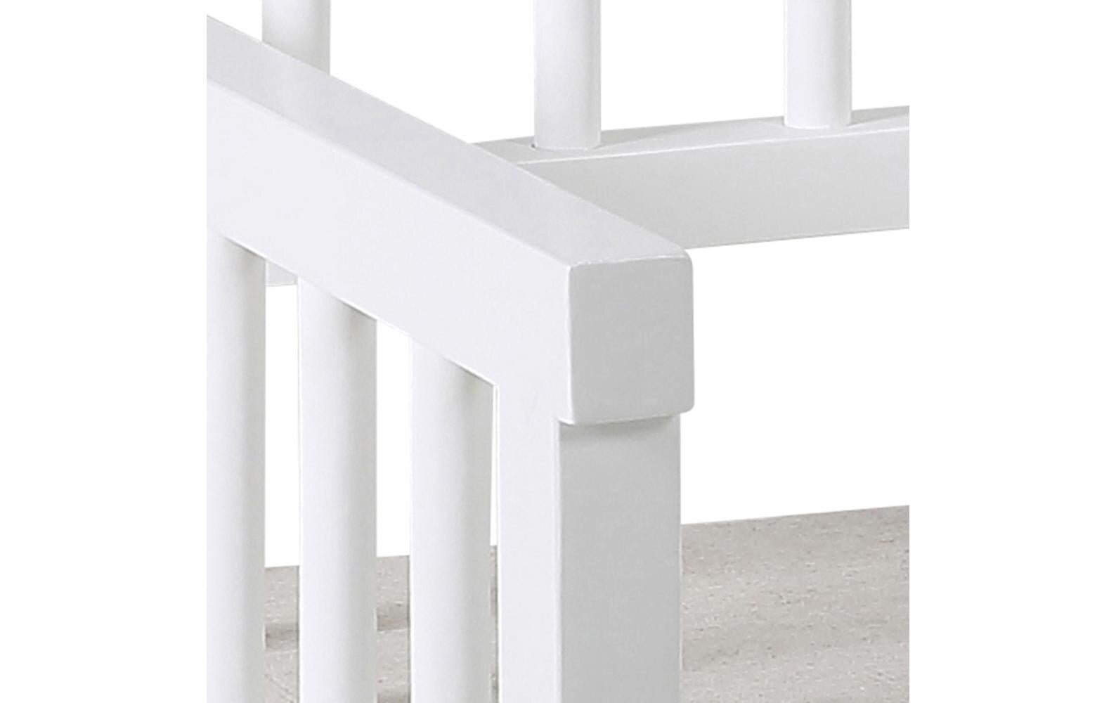 Sitzbank Aster 90 x 48 x 85 cm, Weiss - MEGART