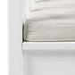 Sitzbank Aster 90 x 48 x 85 cm, Weiss - MEGART