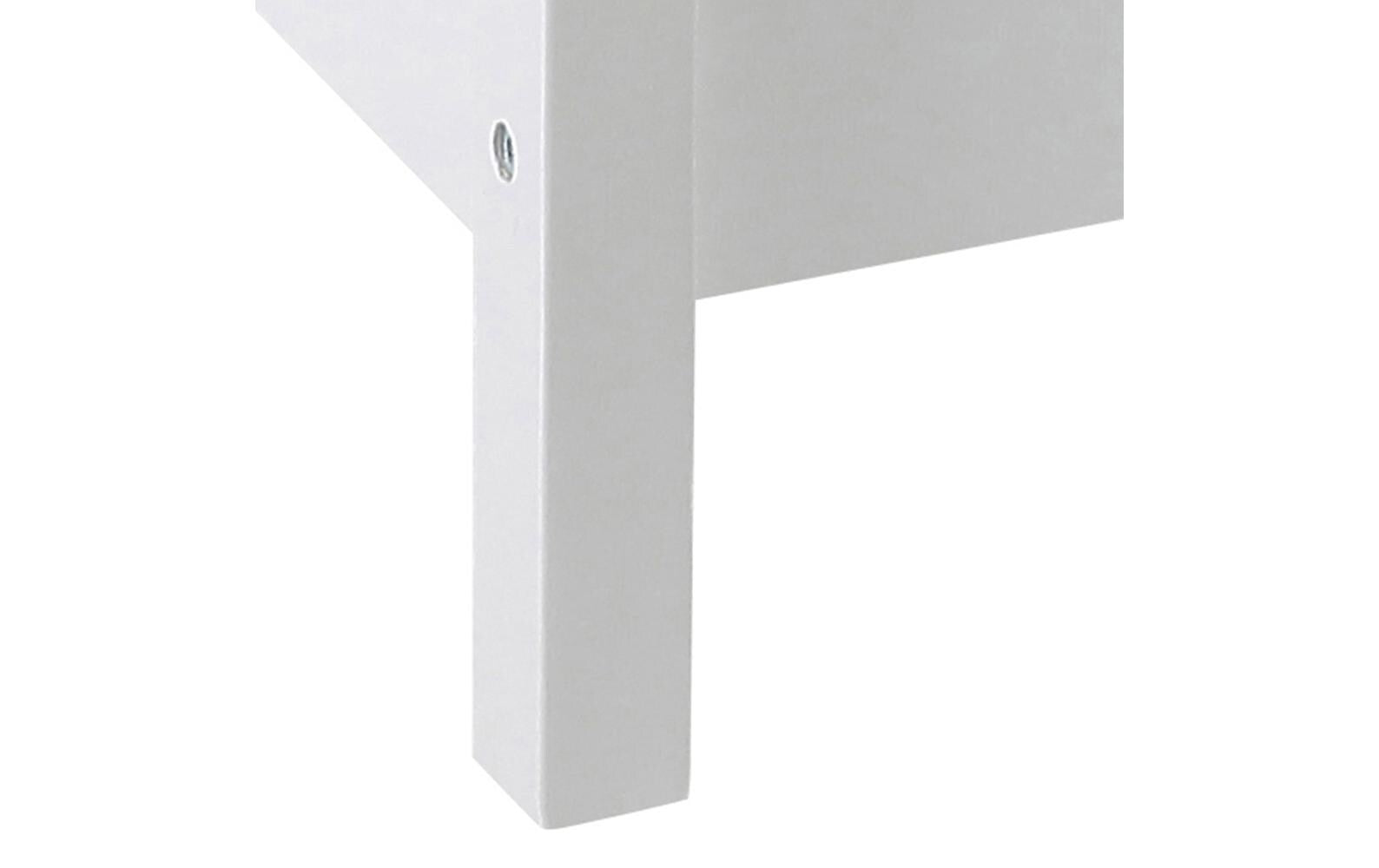 Sitzbank Aster 90 x 48 x 85 cm, Weiss - MEGART