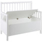 Sitzbank Aster 90 x 48 x 85 cm, Weiss - MEGART