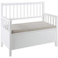 Sitzbank Aster 90 x 48 x 85 cm, Weiss - MEGART