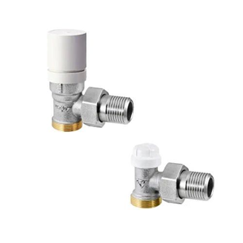 Thermostatisierbares Kit Mit Winkelventil Und Regulator Für Copper Und Pe - MEGART