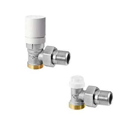 Thermostatisierbares Kit Mit Winkelventil Und Regulator Für Copper Und Pe - MEGART