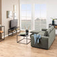 Konsolentisch Newcastle 100 x 35 x 79 cm, Schwarz - MEGART