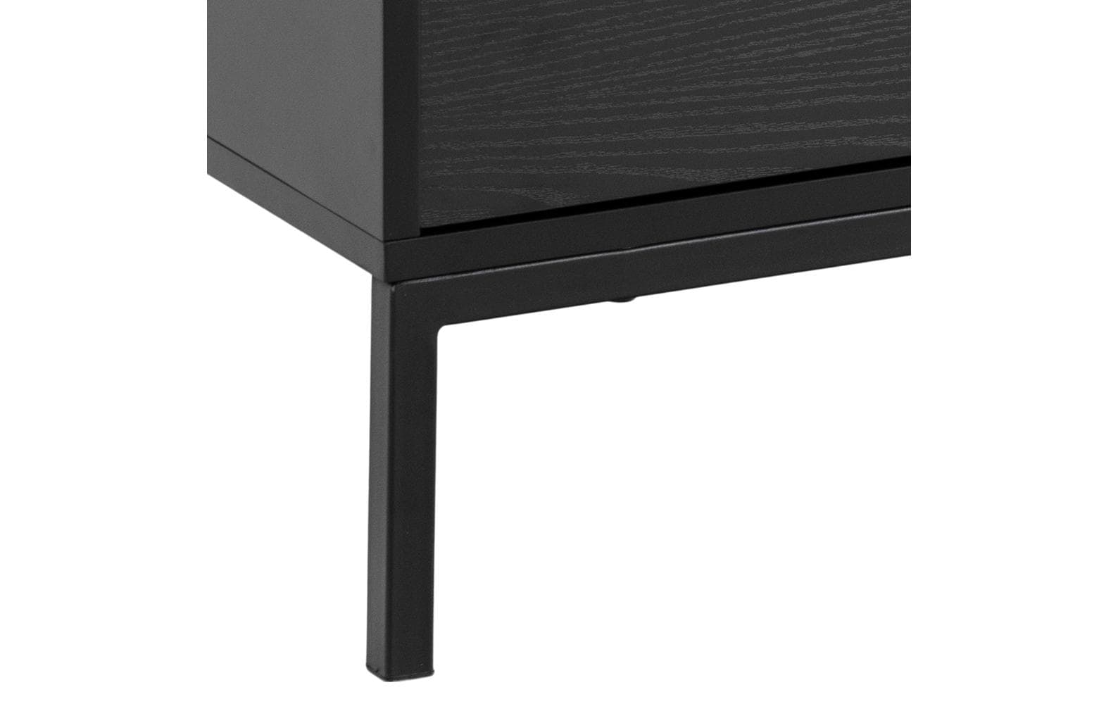 TV - Möbel Seaford 140 x 40 x 45 cm, Schwarz - MEGART