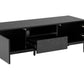 TV - Möbel Seaford 140 x 40 x 45 cm, Schwarz - MEGART