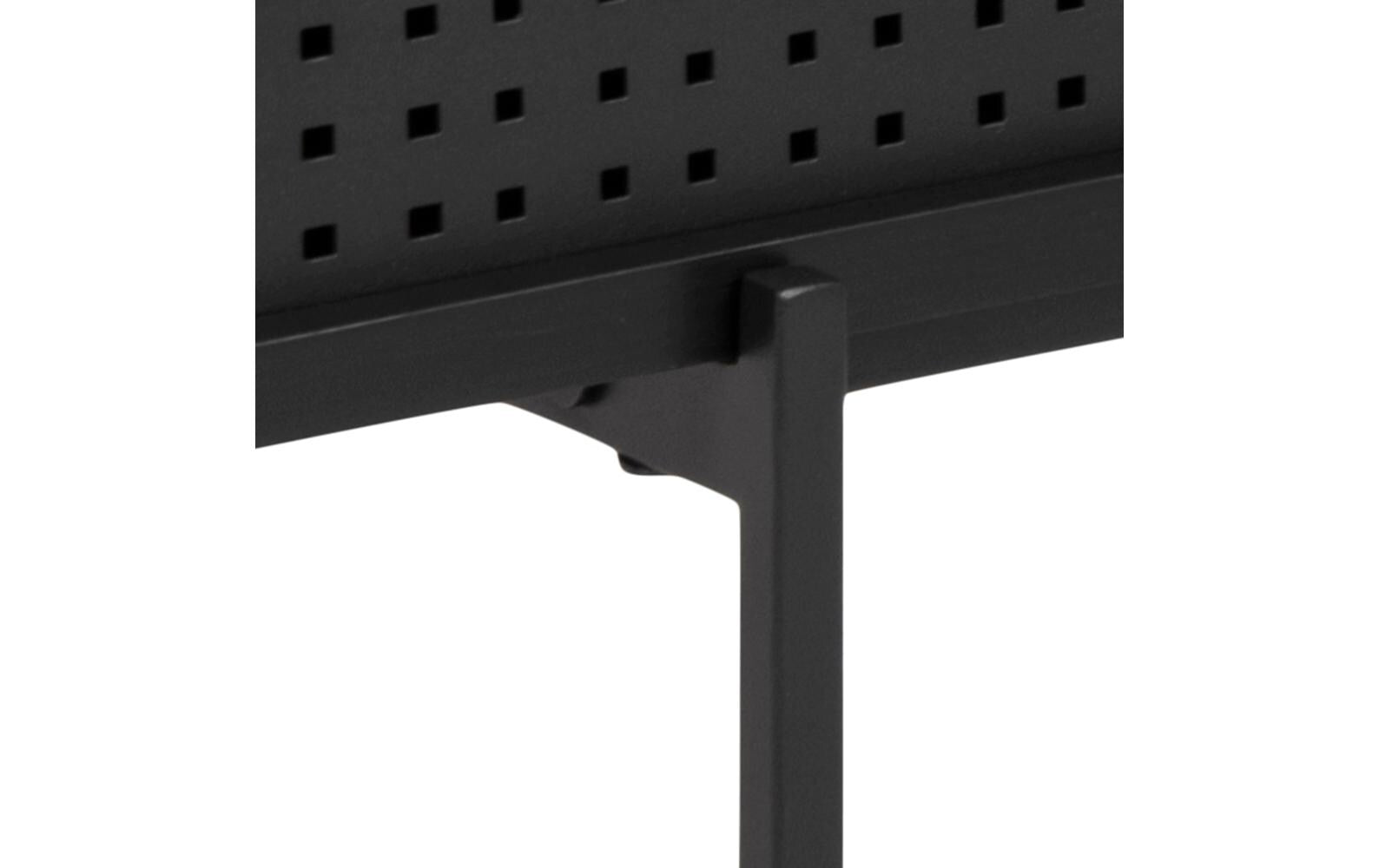 TV - Möbel Angus 140 x 40 x 44.5 cm, Schwarz - MEGART