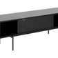 TV - Möbel Angus 140 x 40 x 44.5 cm, Schwarz - MEGART