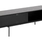TV - Möbel Angus 140 x 40 x 44.5 cm, Schwarz - MEGART