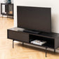 TV - Möbel Angus 140 x 40 x 44.5 cm, Schwarz - MEGART