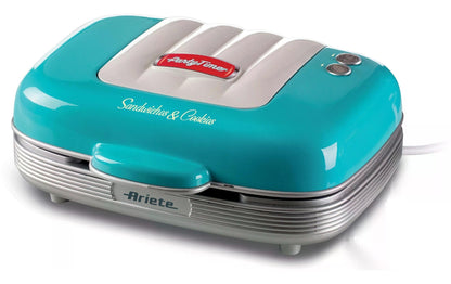 Multifunktionsgrill Party Time ARI - 1972 - BL 700 W, Blau - MEGART