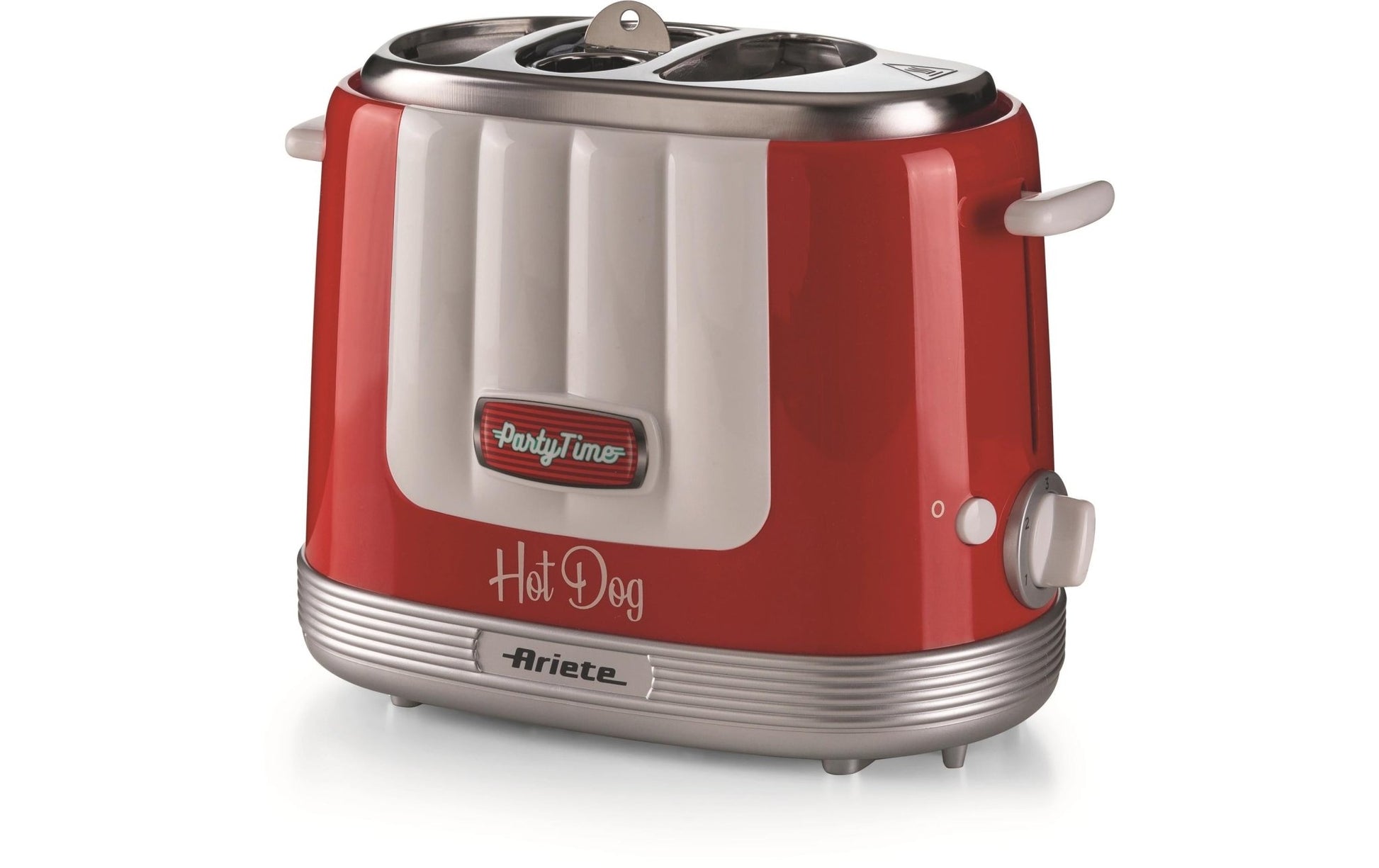 Hot Dog Maschine Party Time ARI - 206 - RD Rot/Weiss - MEGART