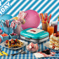 Waffeleisen Party Time ARI - 1973 - BL Blau - MEGART