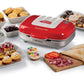 Multifunktionsgrill Party Time ARI - 1972 - RD 700 W, Rot/Weiss - MEGART