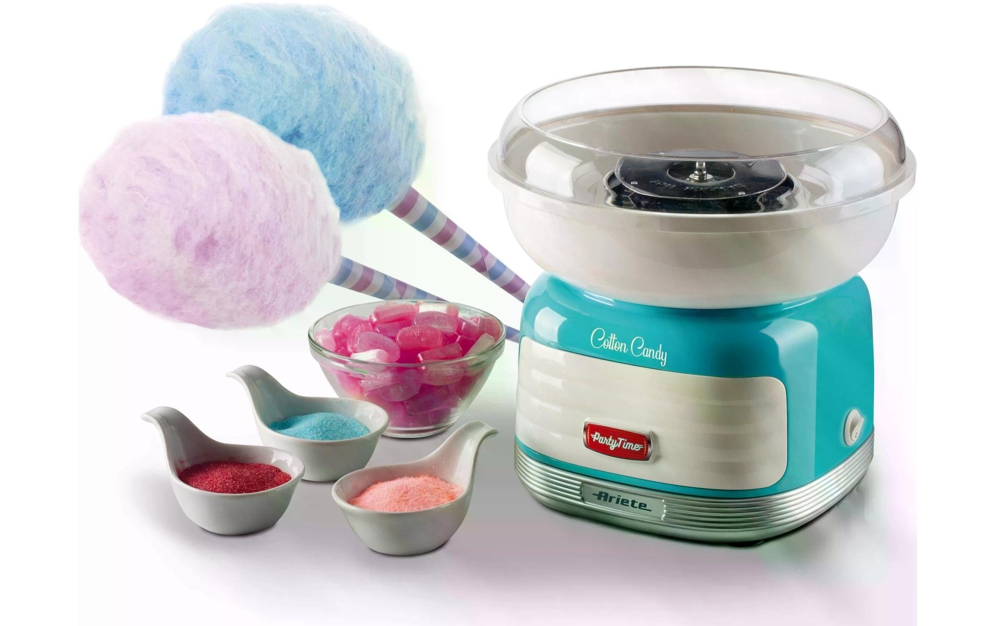 Zuckerwattemaschine Party Time ARI - 2973 - BL Blau/Weiss - MEGART