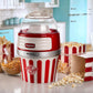 Popcorn Maschine Party Time ARI - 2957 - RD Rot/Weiss - MEGART