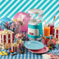 Popcorn Maschine Party Time ARI - 2956 - BL Blau - MEGART