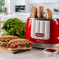 Hot Dog Maschine Party Time ARI - 206 - RD Rot/Weiss - MEGART