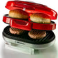 Hamburger - Grill Party Time ARI - 205 - RD 1200 W, Rot/Weiss - MEGART