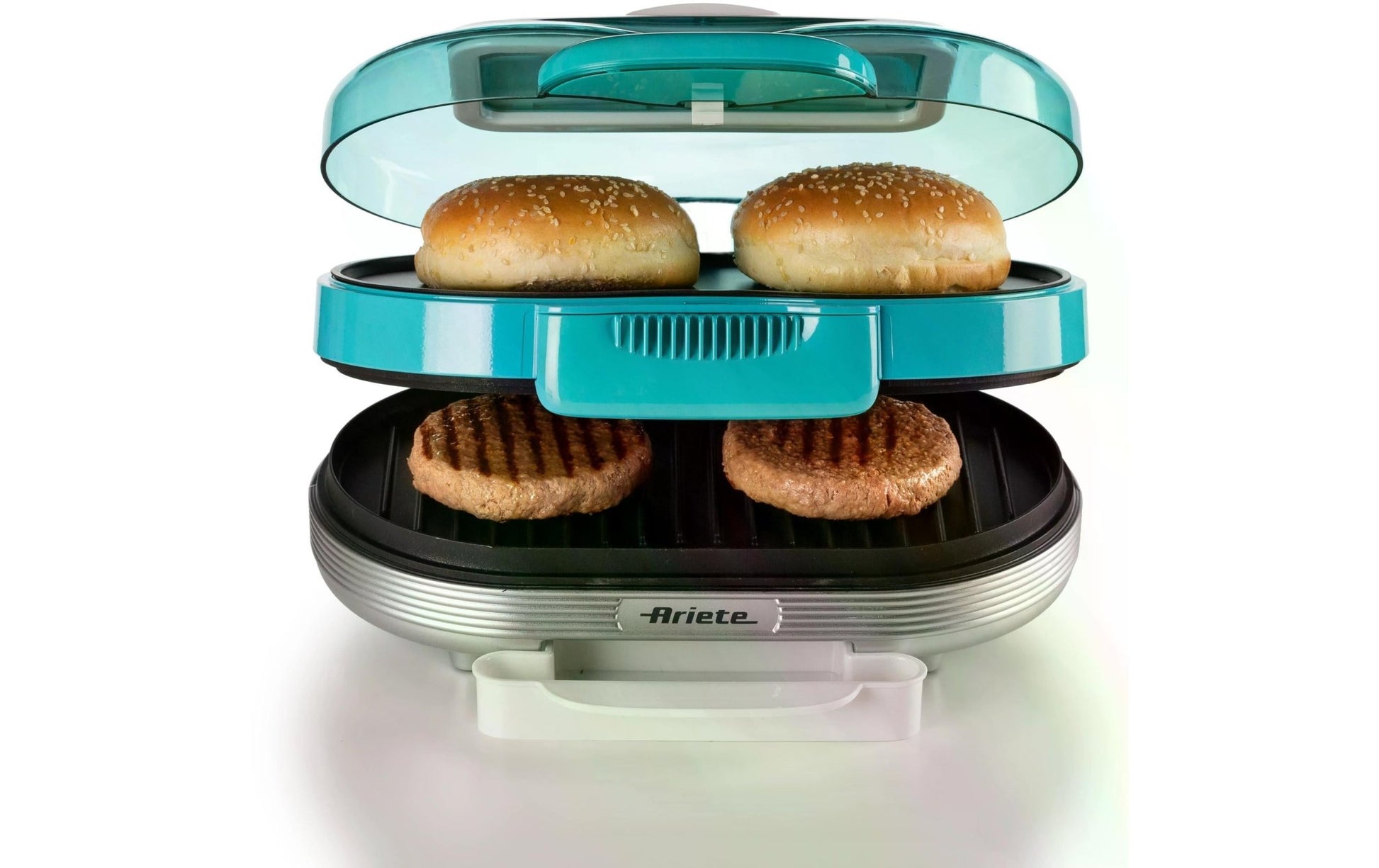 Hamburger - Grill Party Time ARI - 205 - BL 1200 W, Blau - MEGART