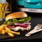 Hamburger - Grill Party Time ARI - 205 - BL 1200 W, Blau - MEGART