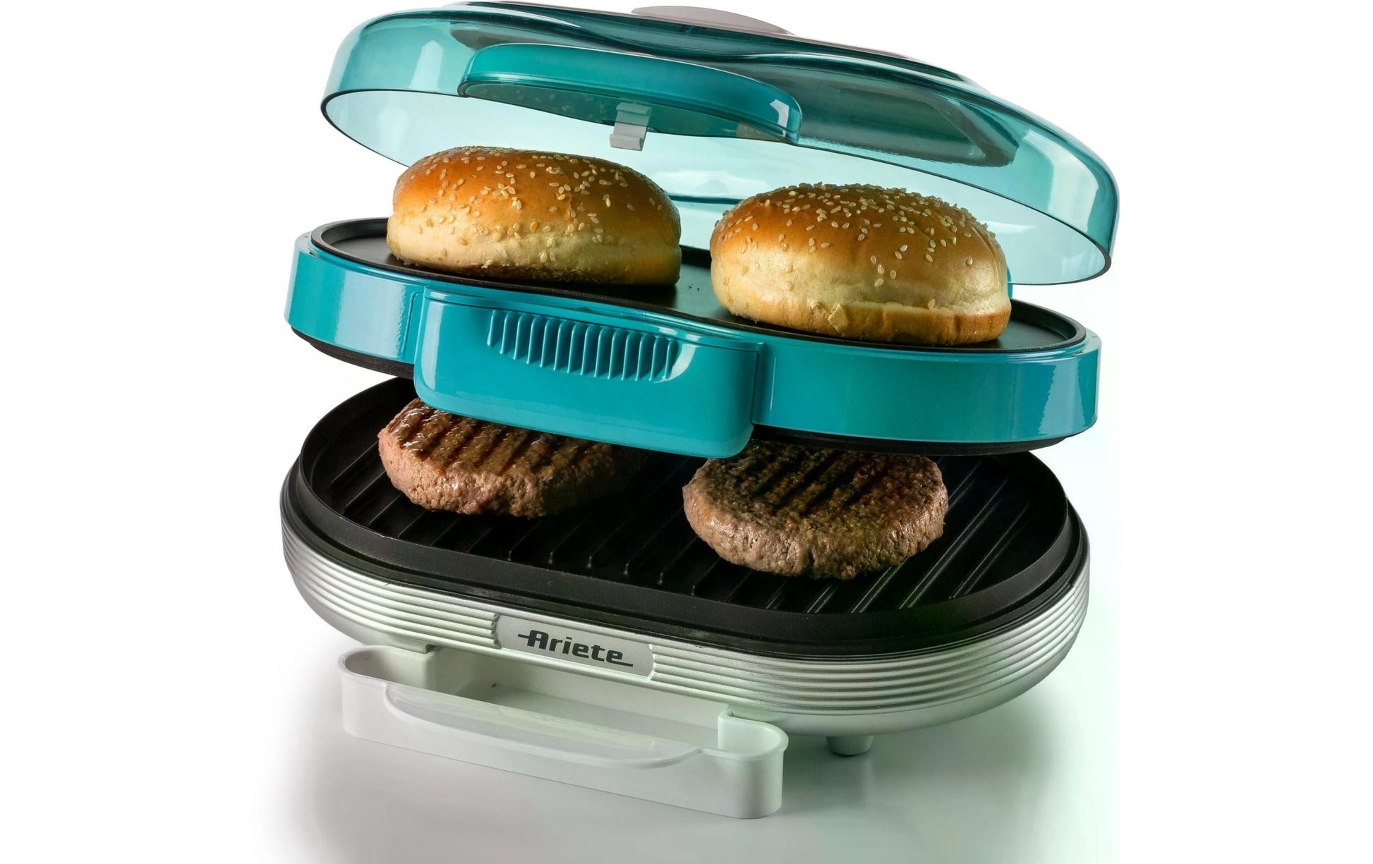 Hamburger - Grill Party Time ARI - 205 - BL 1200 W, Blau - MEGART