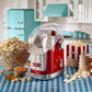 Popcorn Maschine Party Time ARI - 2958 - RD Rot/Weiss - MEGART