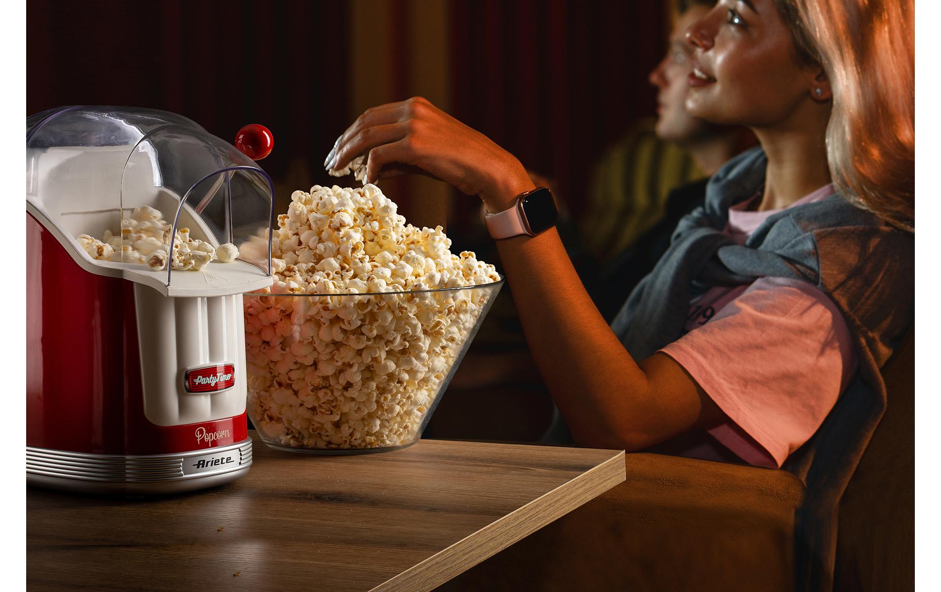Popcorn Maschine Party Time ARI - 2958 - RD Rot/Weiss - MEGART