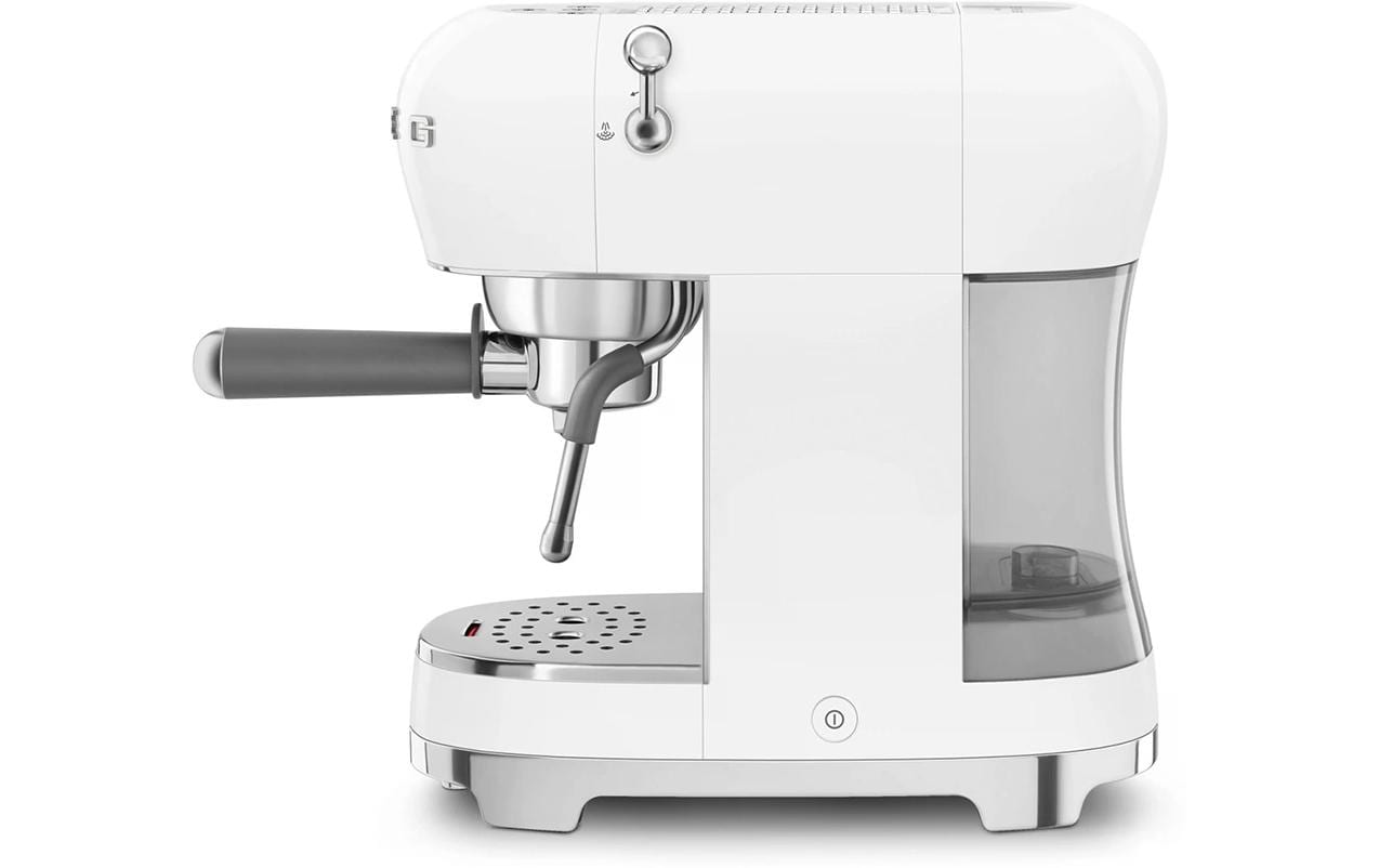 Siebträgermaschine 50's Style ECF02WHEU Weiss - MEGART