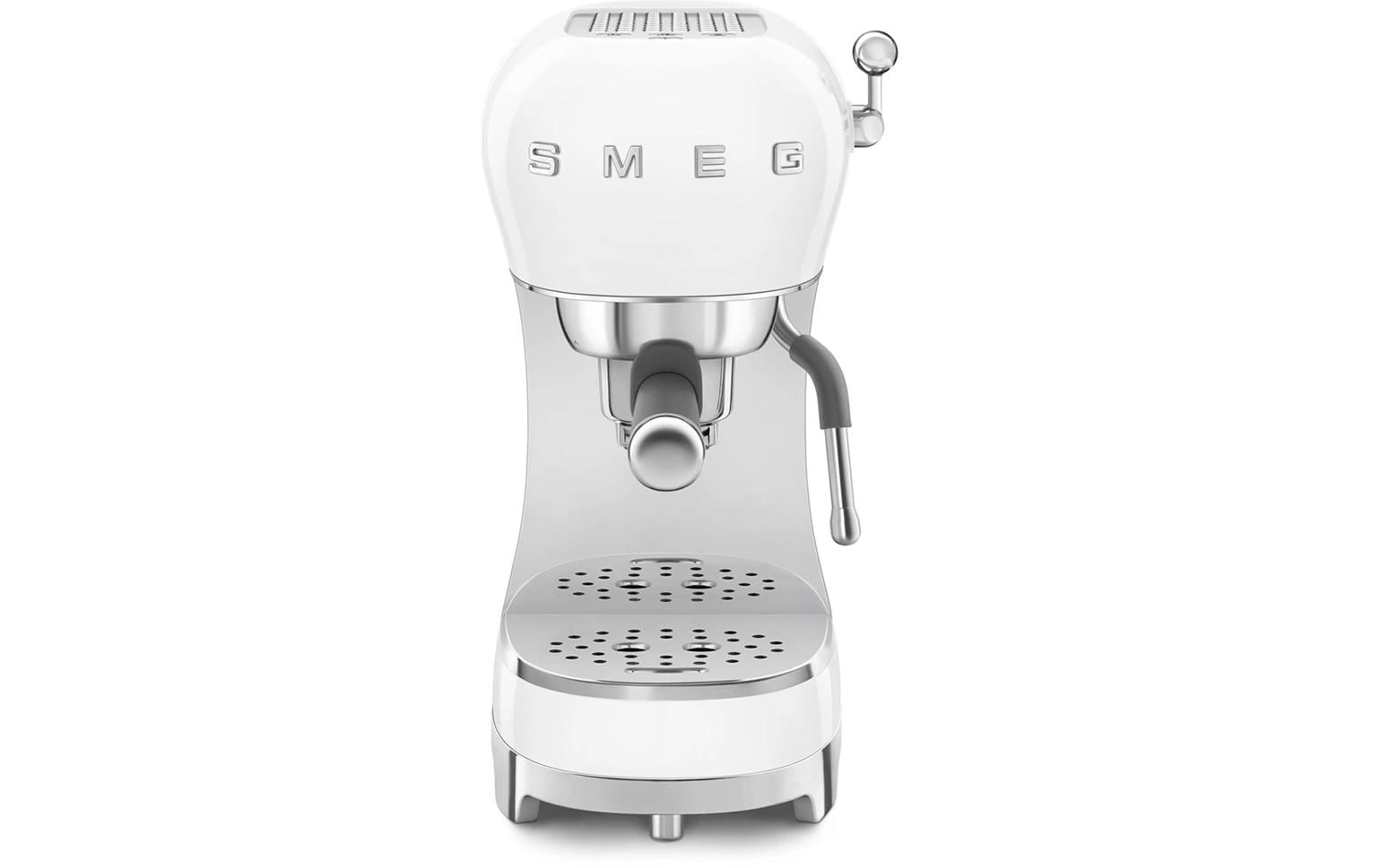 Siebträgermaschine 50's Style ECF02WHEU Weiss - MEGART