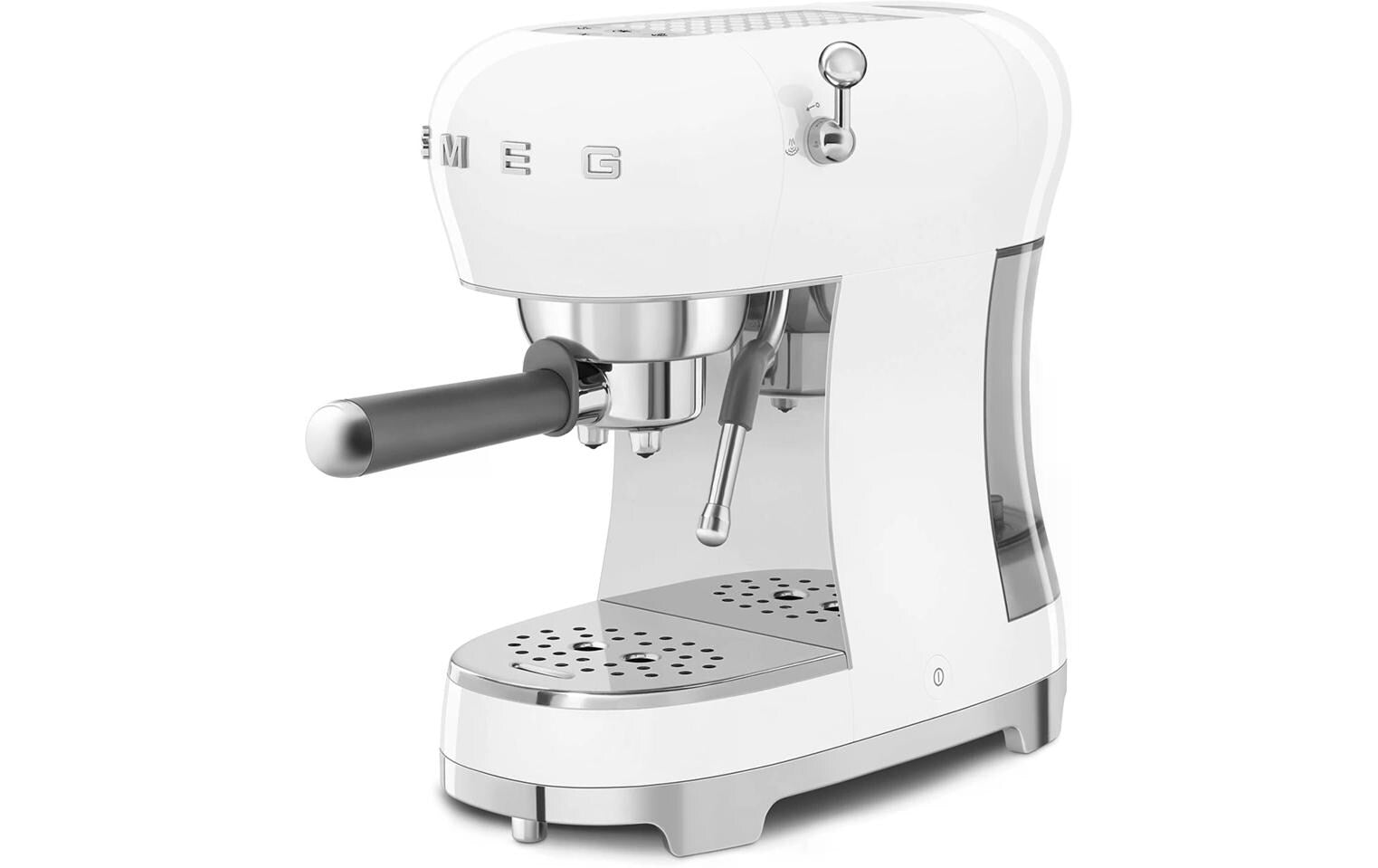 Siebträgermaschine 50's Style ECF02WHEU Weiss - MEGART