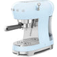 Siebträgermaschine 50's Style ECF02PBEU Blau - MEGART