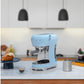 Siebträgermaschine 50's Style ECF02PBEU Blau - MEGART