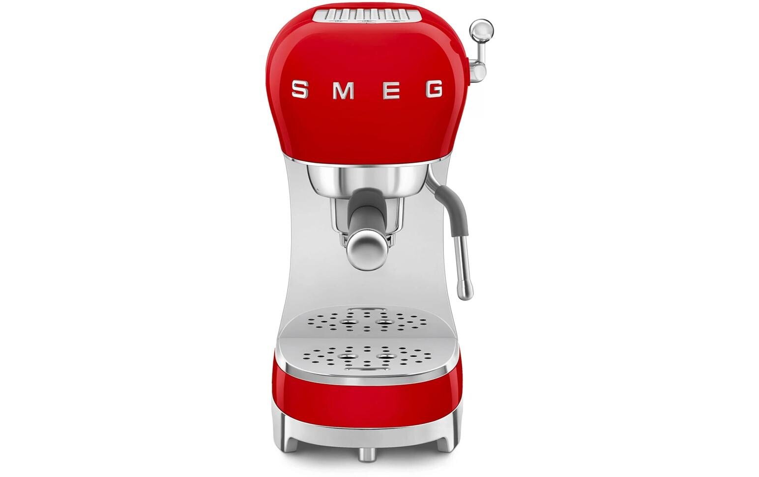 Siebträgermaschine 50's Style ECF02RDEU Rot - MEGART