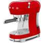 Siebträgermaschine 50's Style ECF02RDEU Rot - MEGART