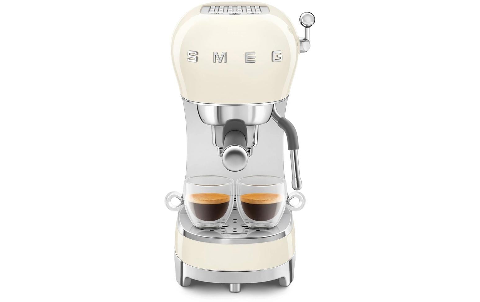 Siebträgermaschine 50's Style ECF02CREU Crème - MEGART