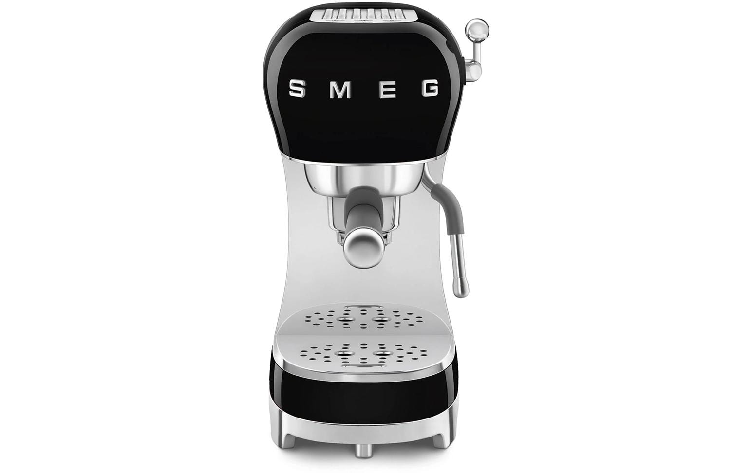 Siebträgermaschine 50's Style ECF02BLEU Schwarz - MEGART