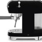 Siebträgermaschine 50's Style ECF02BLEU Schwarz - MEGART