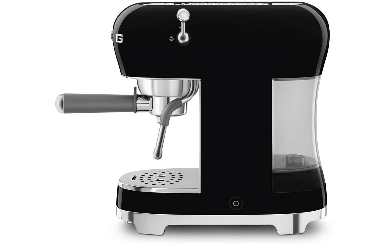Siebträgermaschine 50's Style ECF02BLEU Schwarz - MEGART