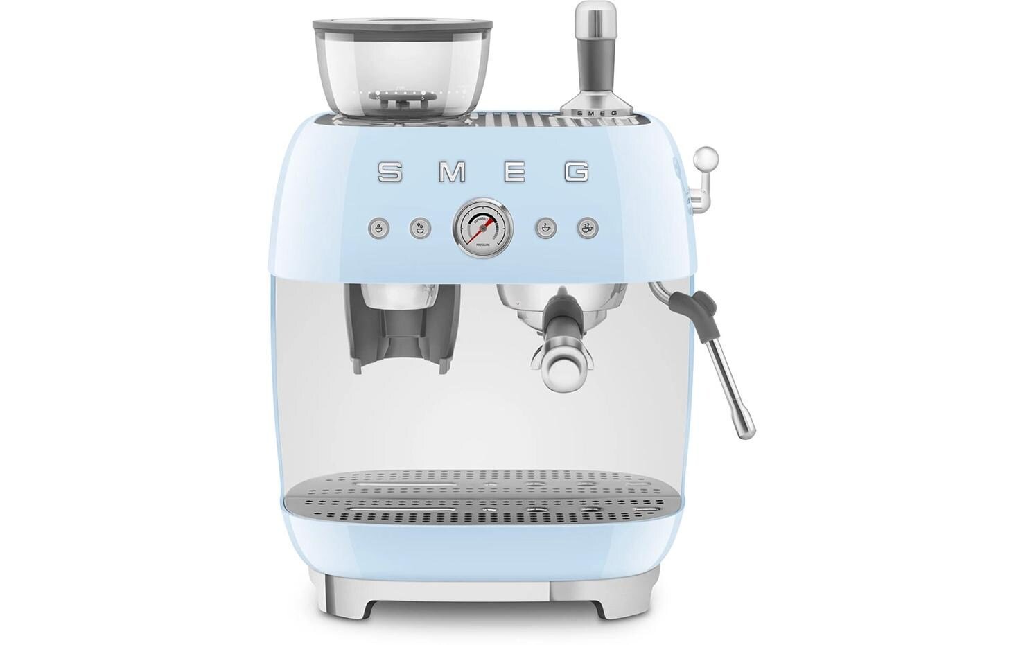 Siebträgermaschine 50's Style EGF03PBEU Blau - MEGART