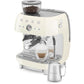 Siebträgermaschine 50's Style EGF03CREU Crème - MEGART