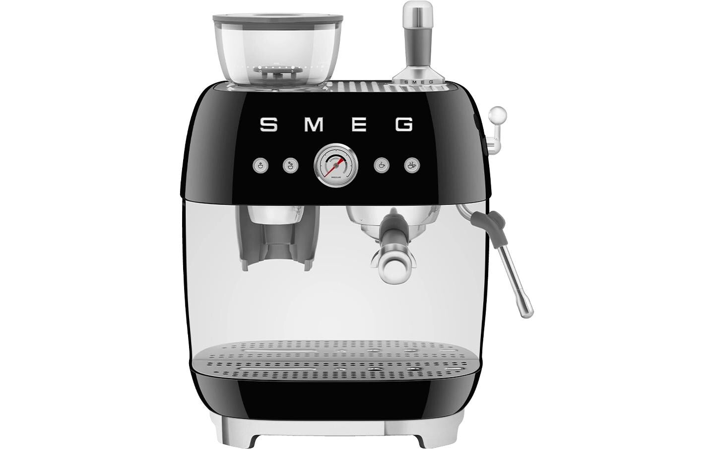Siebträgermaschine 50's Style EGF03BLEU Schwarz - MEGART