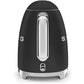 Wasserkocher 50's Style KLF03BLMEU 1.7 l, Schwarz matt - MEGART