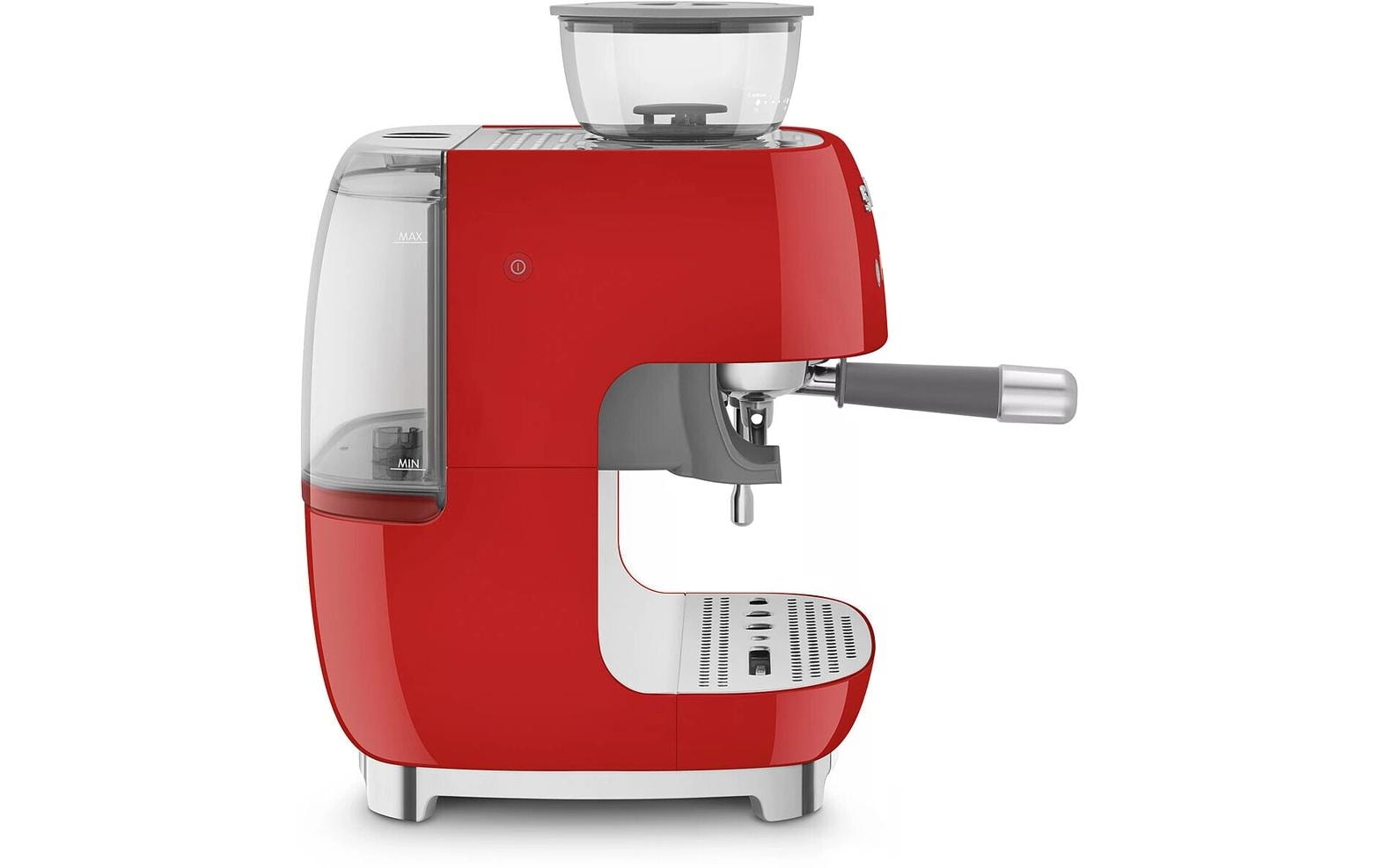 Siebträgermaschine 50's Style EGF03RDEU Rot - MEGART